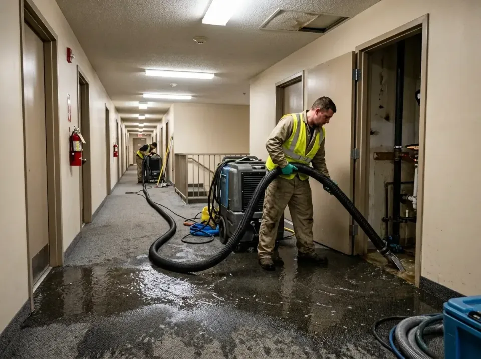 multi-unit-apartment-hallway-f-005 — frequently asked questions, Emergency Burst Pipe Water Extraction & Removal in Rincon V…
